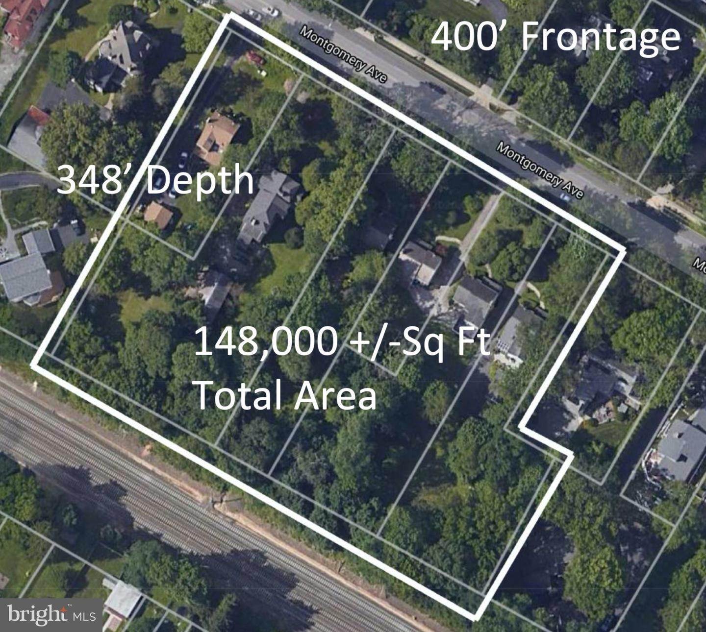 Land for Sale at 536,538,542,544,548 & 552 W MONTGOMERY Avenue Haverford, Pennsylvania 19041 United States