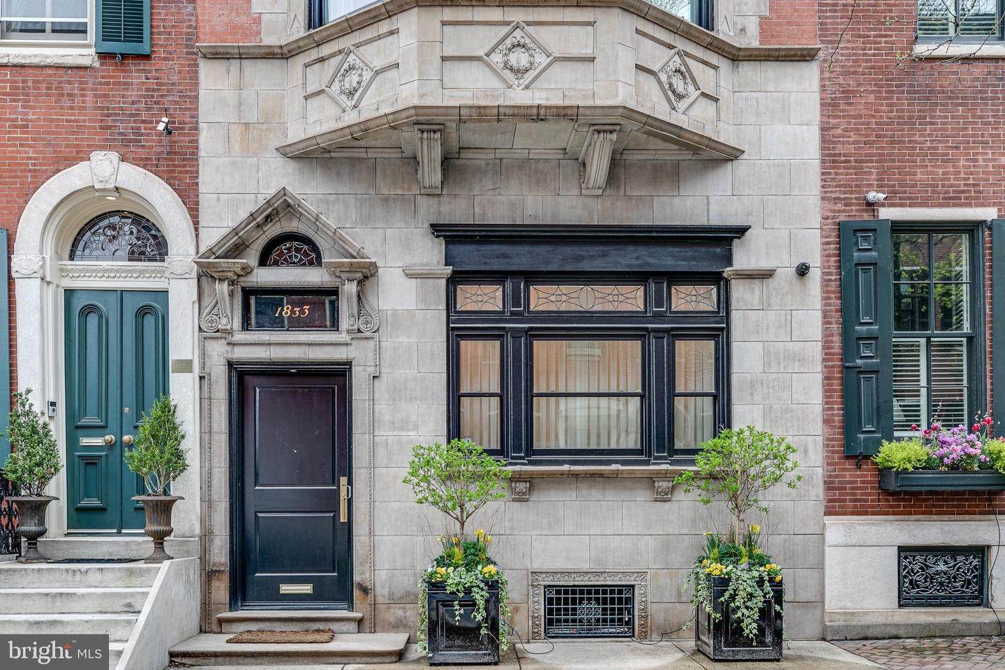 Townhouse for Sale at 1833 DELANCEY Place Philadelphia, Pennsylvania 19103 United States
